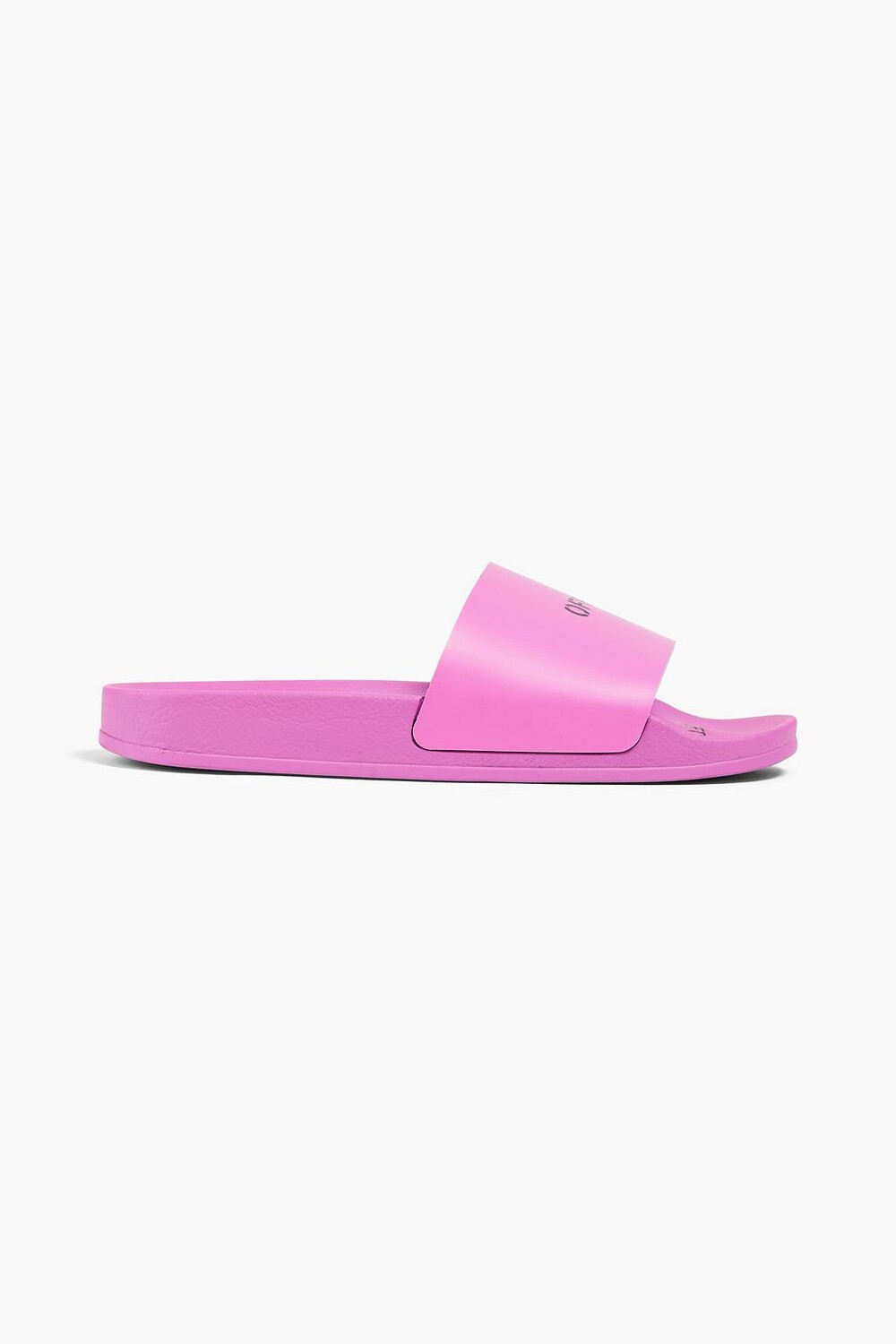 

Шлепанцы из искусственной кожи с логотипом Off-White, розовый