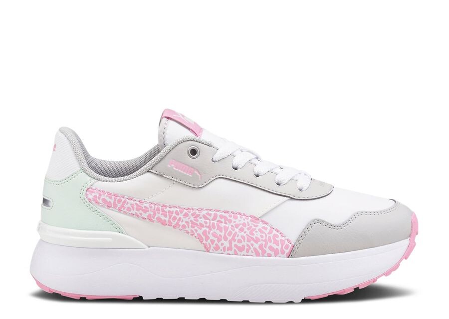 

Кроссовки Puma R78 Voyage Summer Big Kid 'White Prism Pink', белый