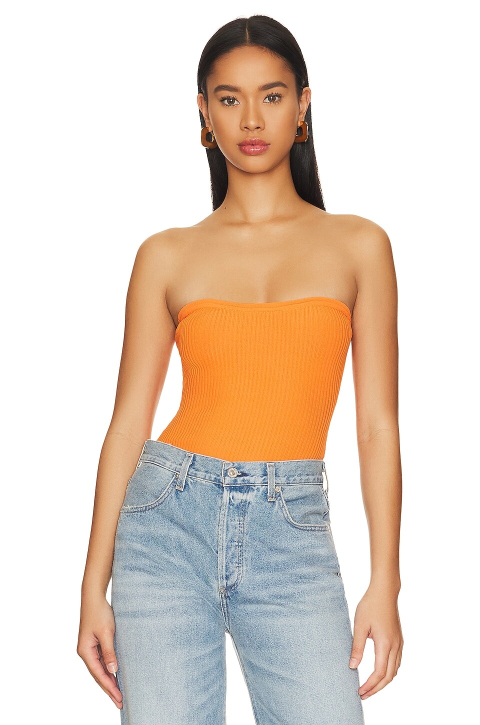 

Боди ALL THE WAYS Maiah Strapless, оранжевый