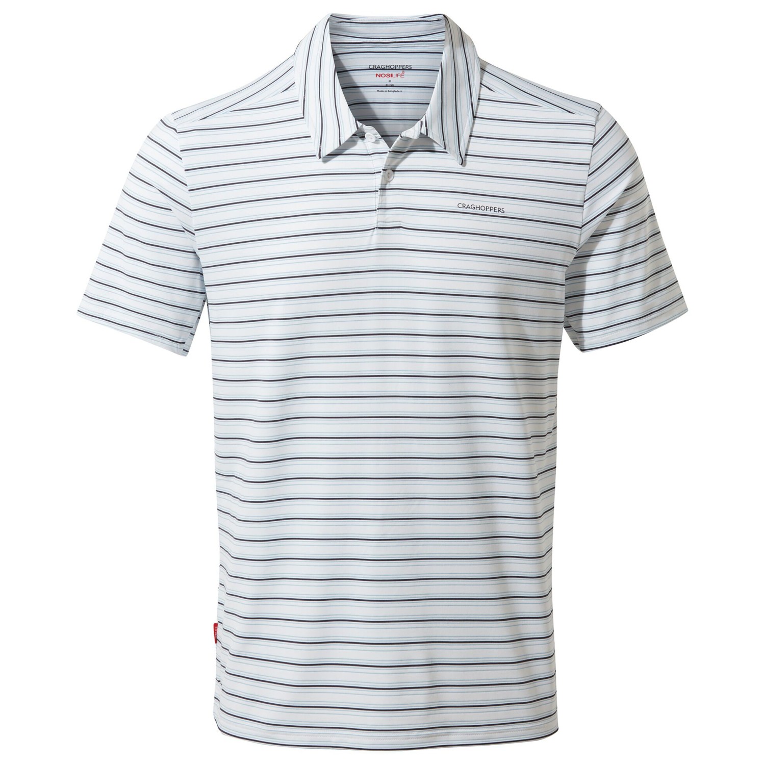 

Рубашка поло Craghoppers Nosilife Pro Polo, цвет Harbour Blue Stripe