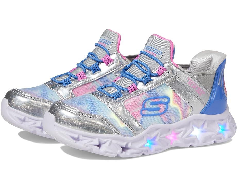 

Кроссовки Skechers Slip-Ins-Galaxy Lights - Tie-Dye Takeoff 303707L, серебряный/мульти