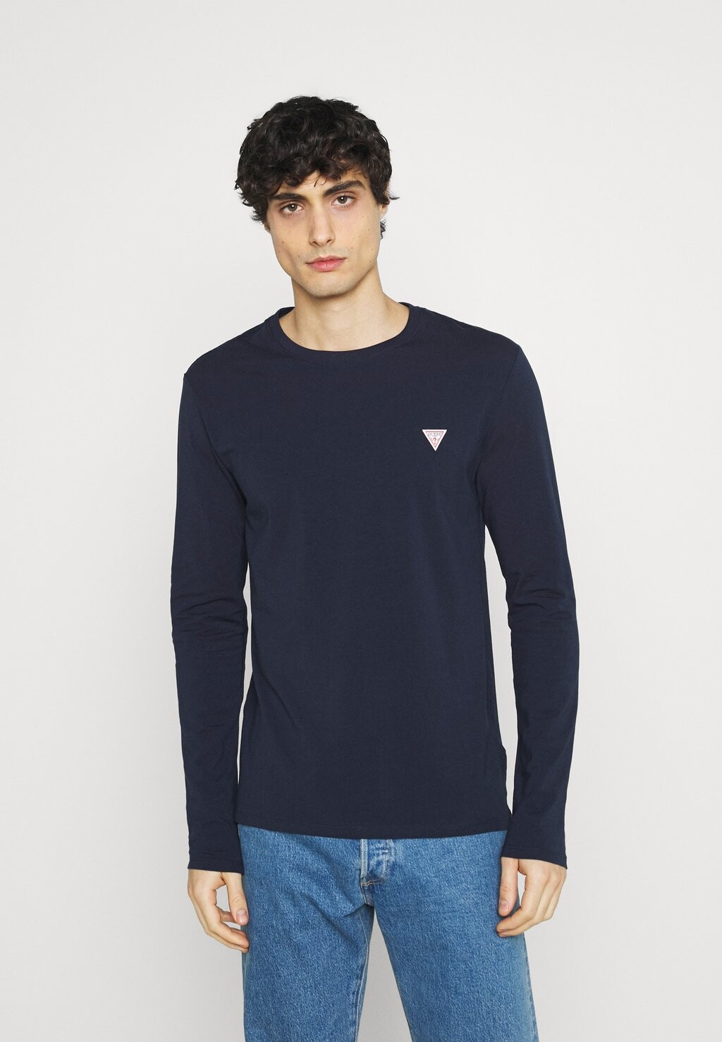 

Футболка с длинным рукавом Core Guess, цвет blue navy