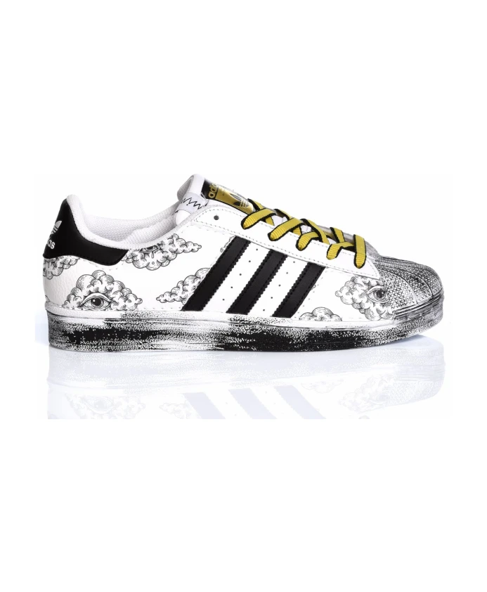 

Кроссовки ручной работы Adidas, мультиколор