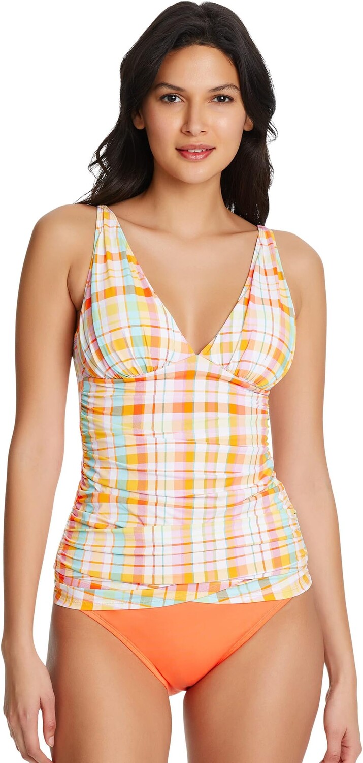 

Хипстерское саронг Hip To Be Square Bleu Rod Beattie, цвет Coral Chic