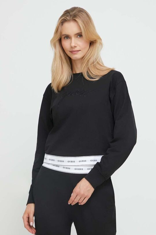 

Угадайте, толстовка Guess, черный