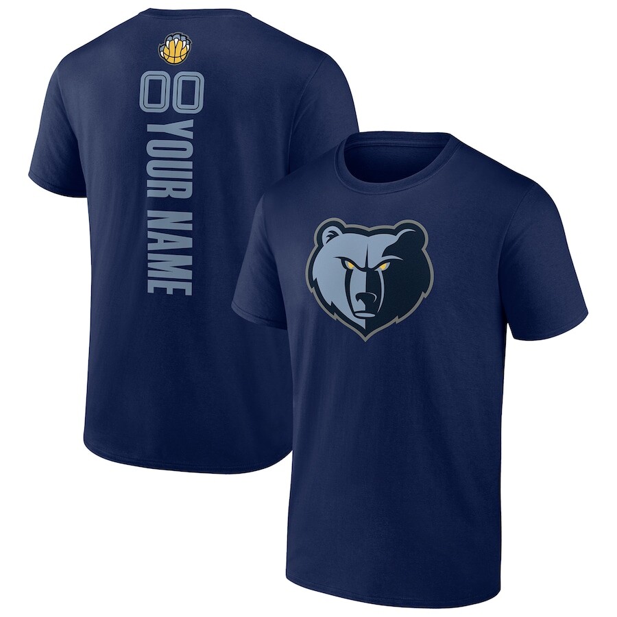 

Футболка с коротким рукавом Fanatics Branded Memphis Grizzlies, нави