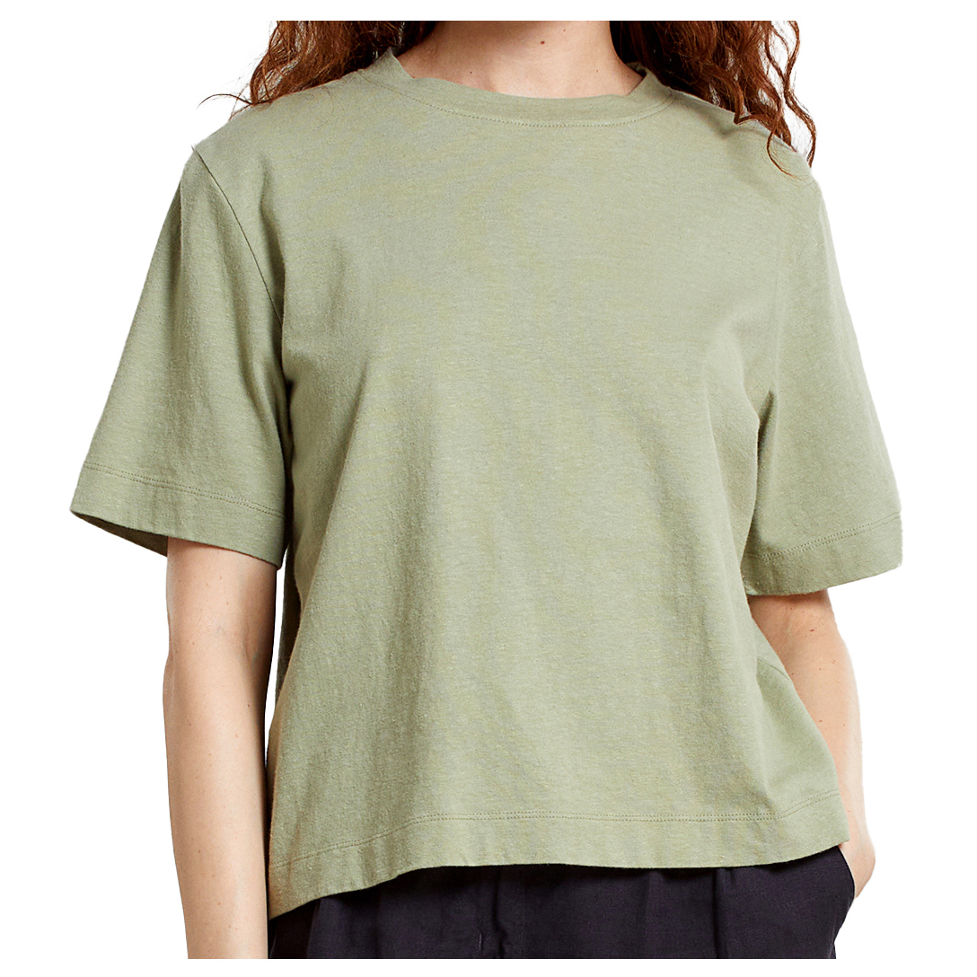 

Футболка Dedicated Women's Vadstena Hemp, цвет Tea Green