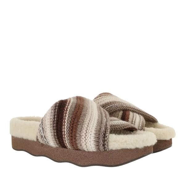 

Сандалии flat sandals brown/multi Chloé, бежевый