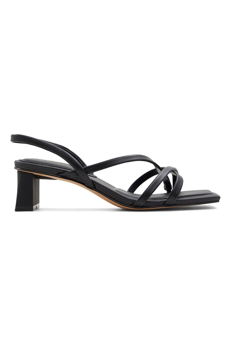 

Сандалии Minima из экокожи с открытой пяткой Aldo, черный