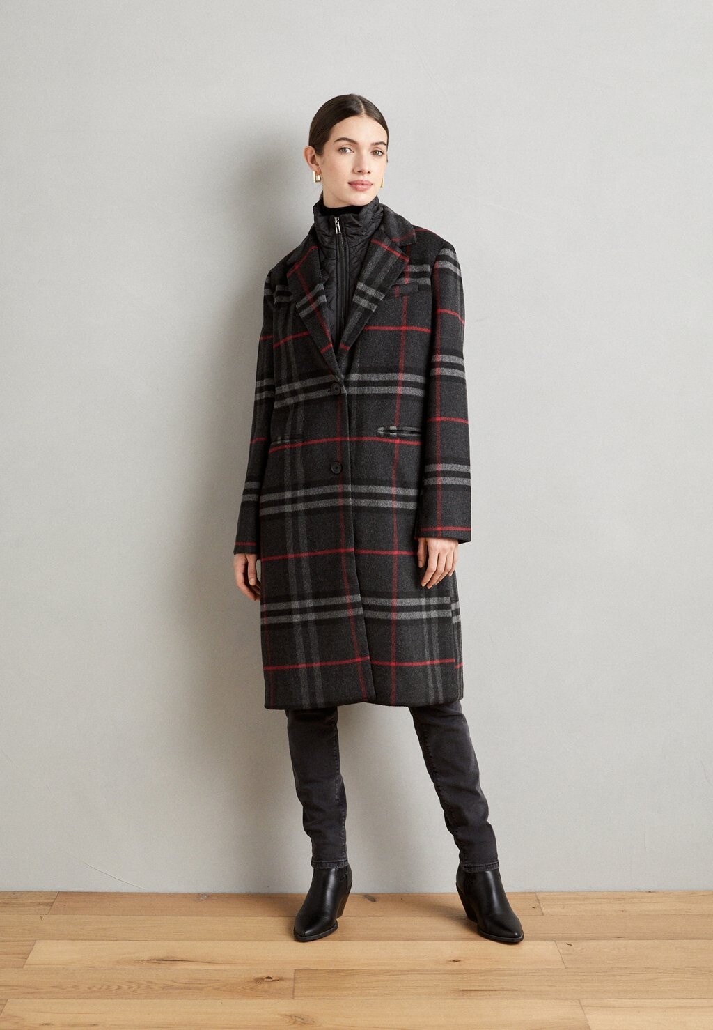 

Классическое пальто Coat Luise Desigual, цвет anthracite