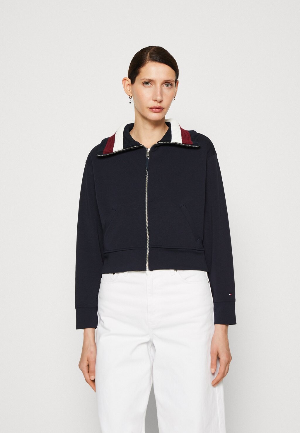 

Толстовка на молнии Split Global Zip Up Tommy Hilfiger, цвет desert sky