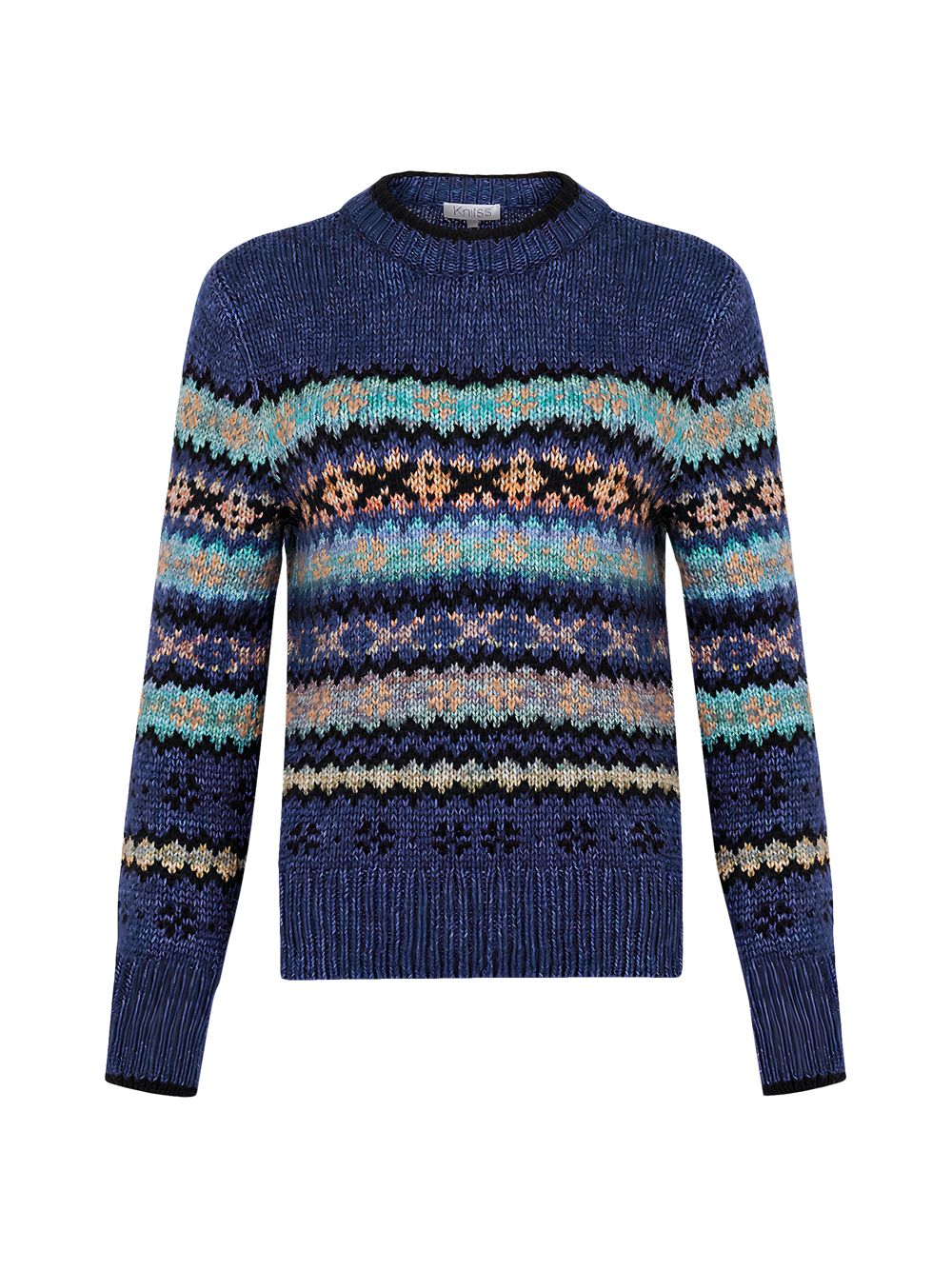 

Свитер Lola Fair Isle Knitss, синий