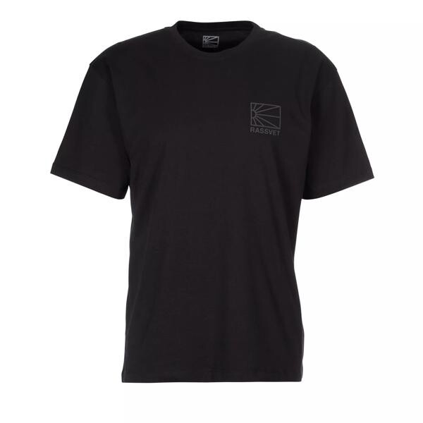 

Футболка t-shirt mit mini-logo black Rassvet, черный