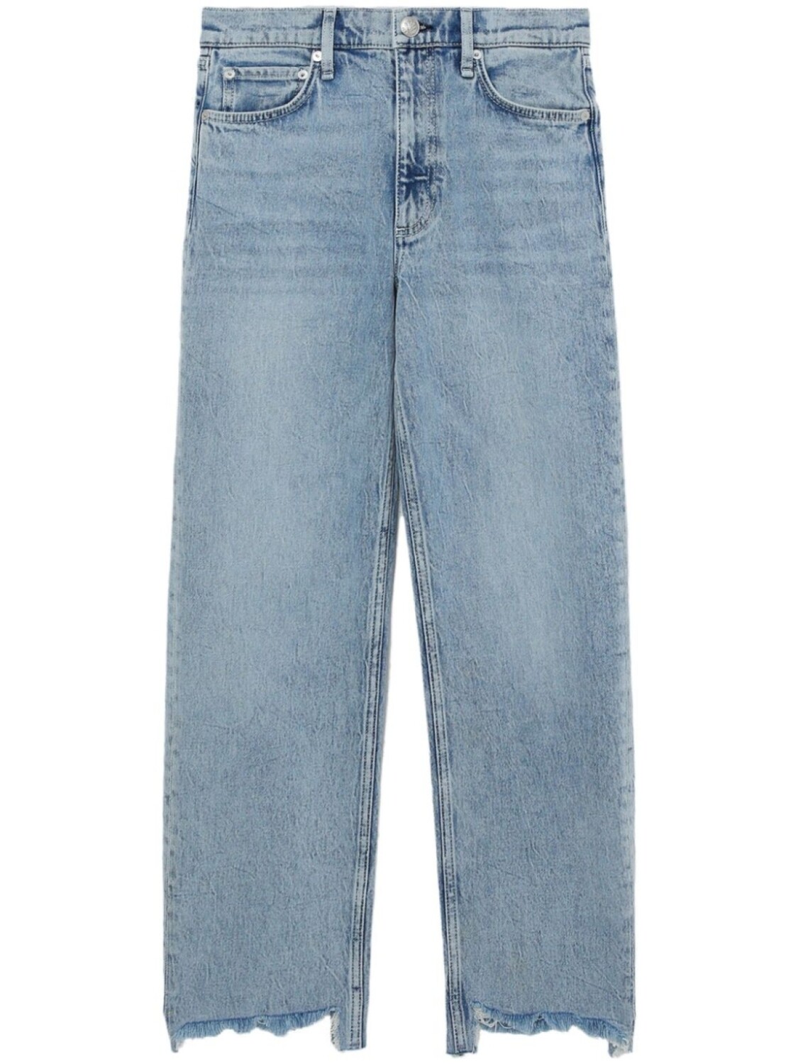 

Rag & bone джинсы Harlow прямого кроя, синий