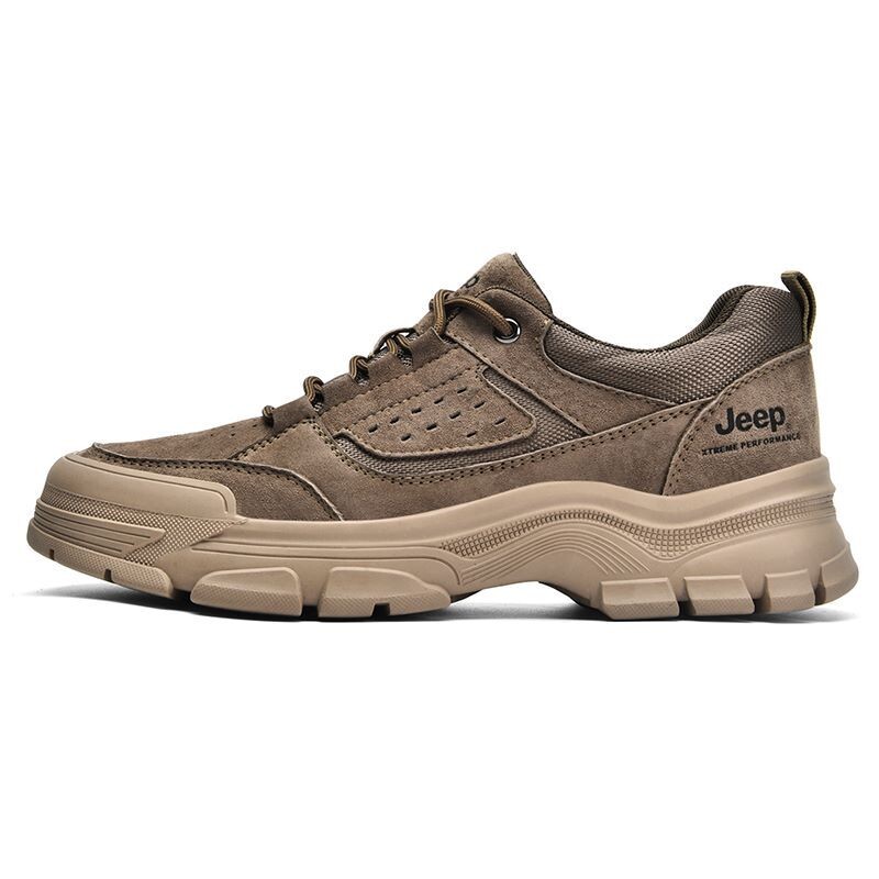 

Кроссовки мужские треккинговые Hiking / Trekking Shoes Men Low-Top Jeep, цвет Sand