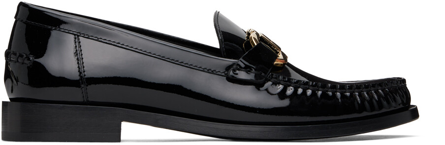 

Черные лоферы Maryan Ferragamo