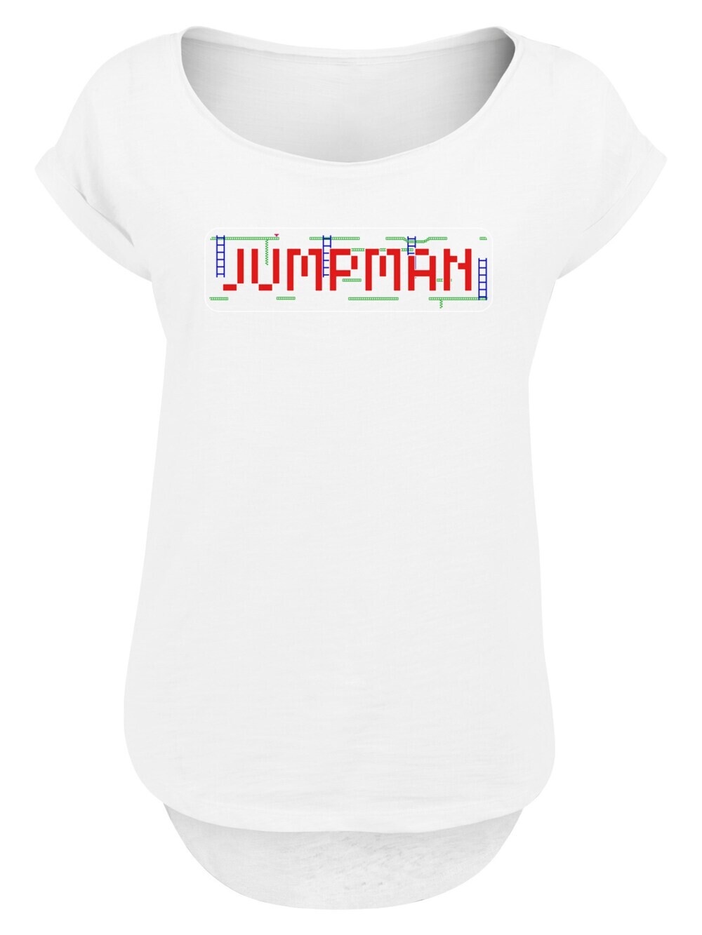 

Рубашка F4NT4STIC Retro Gaming Jumpman, белый