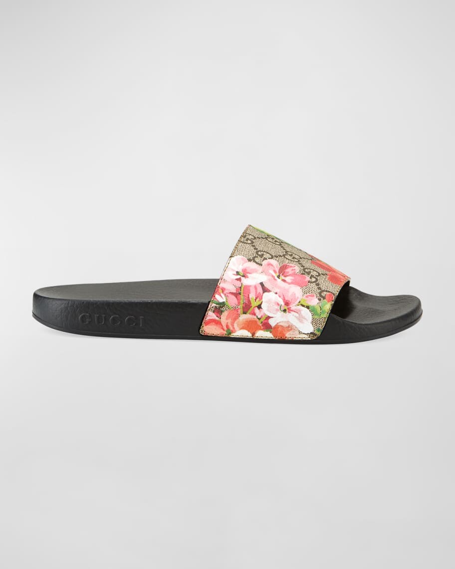 

Сандалии Supreme с логотипом GG Blooms Gucci