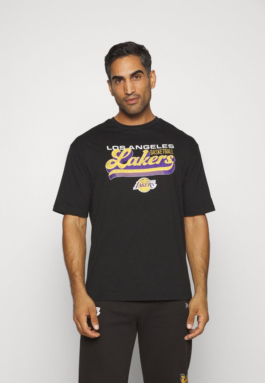 

Team Nba Los Angeles Lakers Graphic Tee New Era, черный