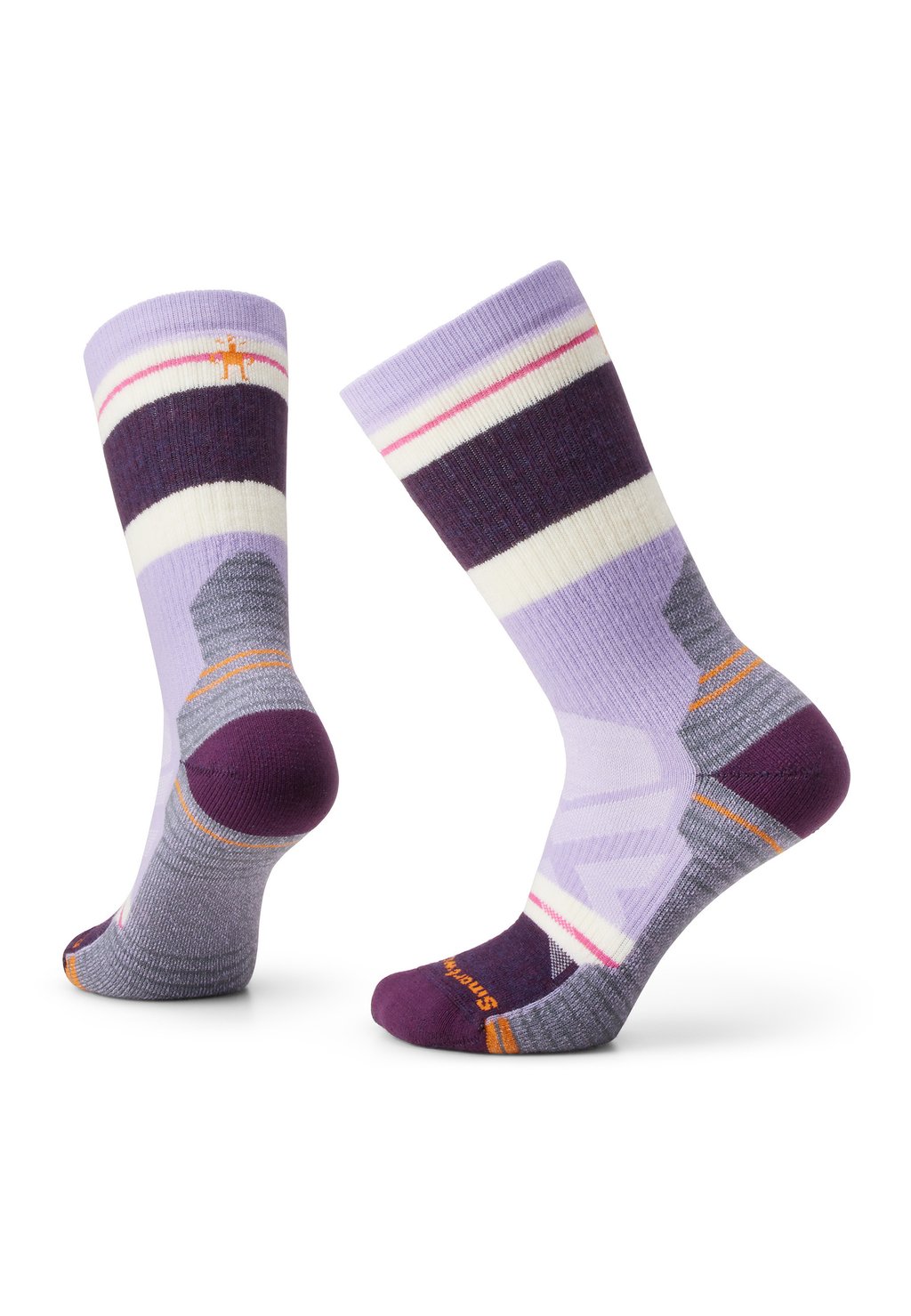 цена Спортивные носки HIKE FULL CUSHION SATURNSPHERE CREW Smartwool, цвет ultra violet