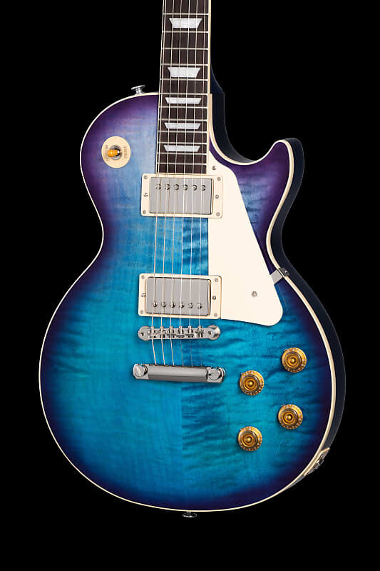 

Электрогитара Gibson Les Paul Standard 50s Figured Top, Blueberry Burst