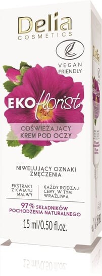 

Освежающий крем для глаз 15 мл Delia Cosmetics Eco Florist Malwa