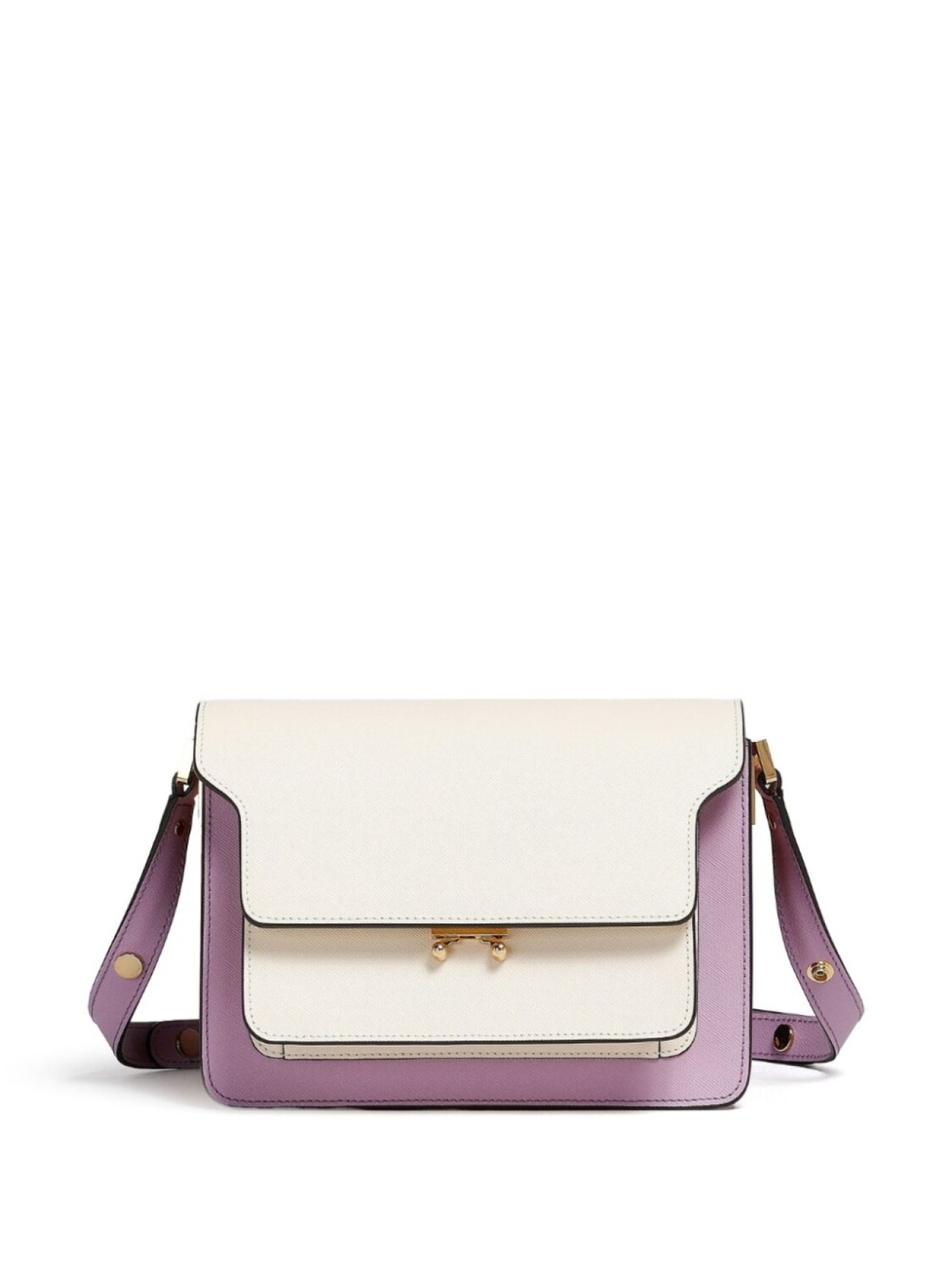 

Marni сумка на плечо Trunk E/W, нейтральный цвет