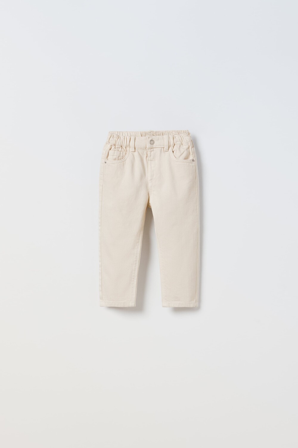 

Свободные джинсы Zara, экрю