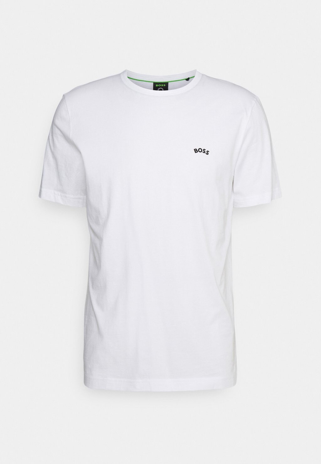 

Футболка базовая TEE CURVED BOSS, цвет white