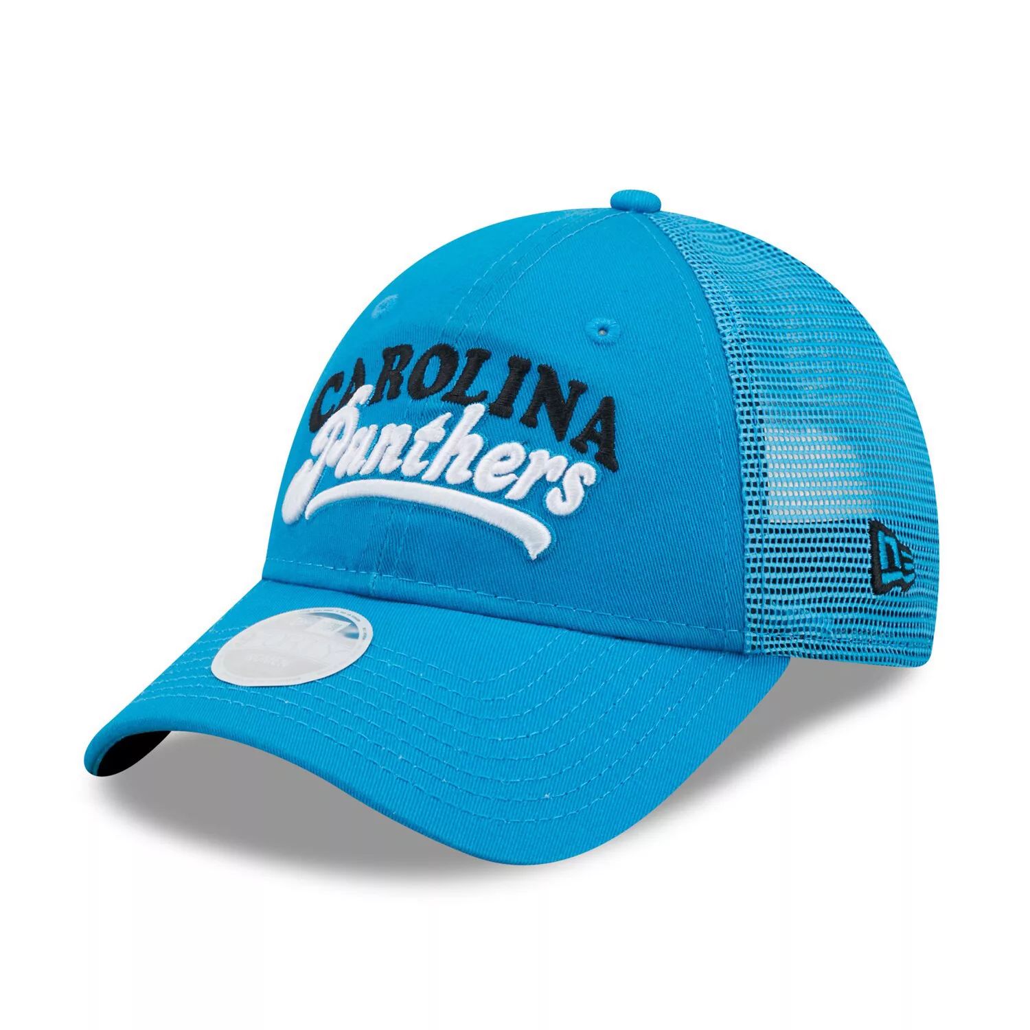 

Женская синяя кепка New Era Carolina Panthers Team Trucker 9FORTY Snapback New Era