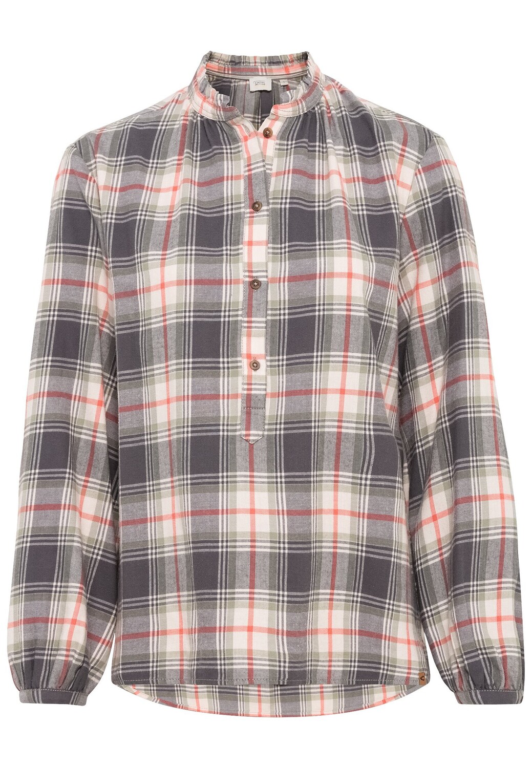 

Блуза Camel Active Schlupf im Flanellkaro, цвет Rose Grau