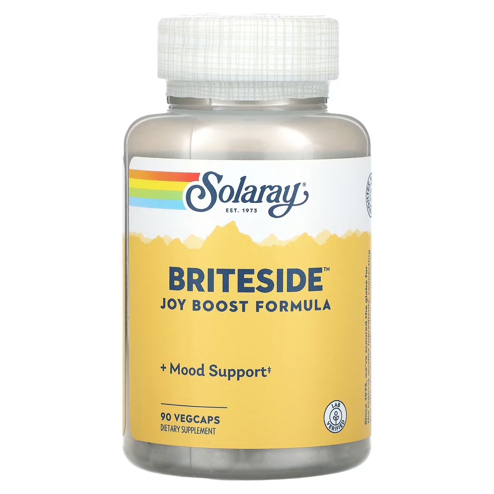 Пищевая добавка Solaray Briteside формула повышения радости, 90 растительных капсул solaray briteside формула для повышения радости 90 растительных капсул