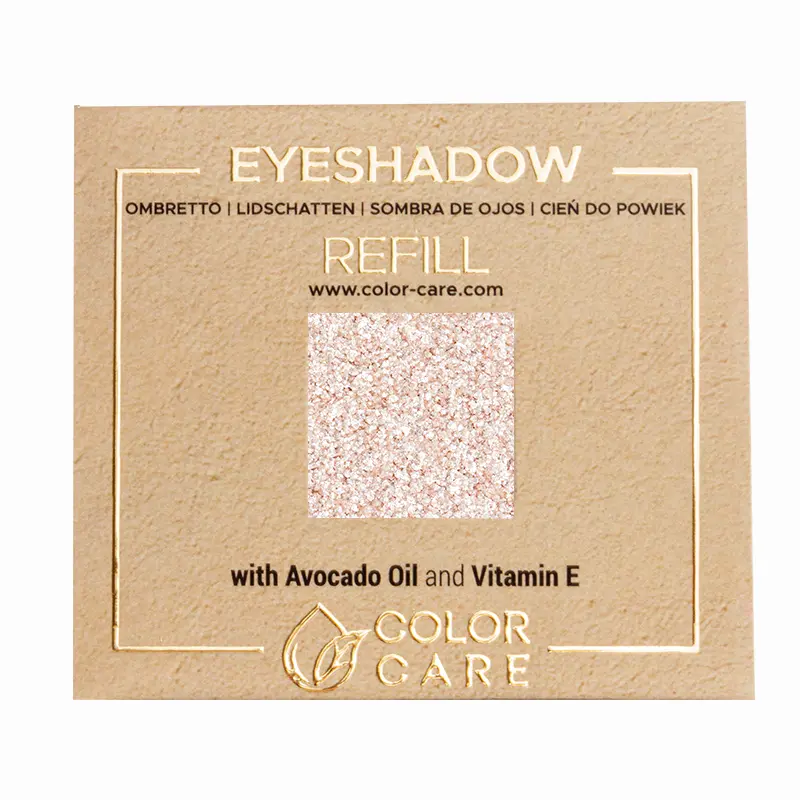 

Тени для век с веганскими блестками - 163 сказка Color Care Glitter - Nude Beige Golden, 2 гр