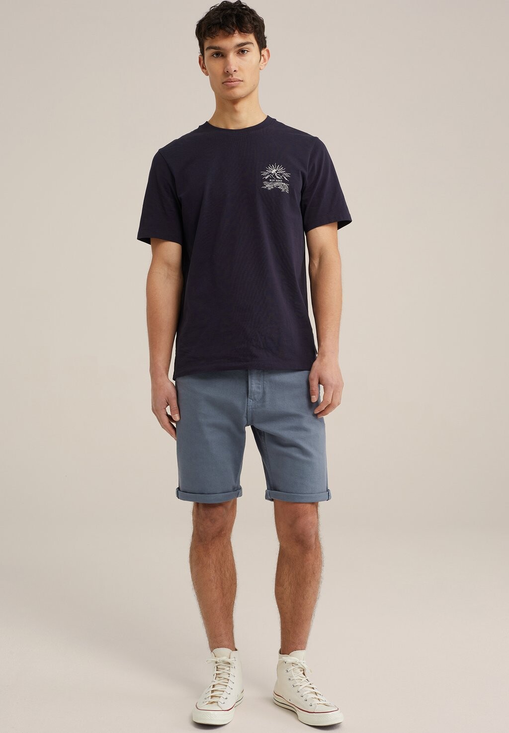 

Джинсовые шорты Blue Ridge WE Fashion, синие