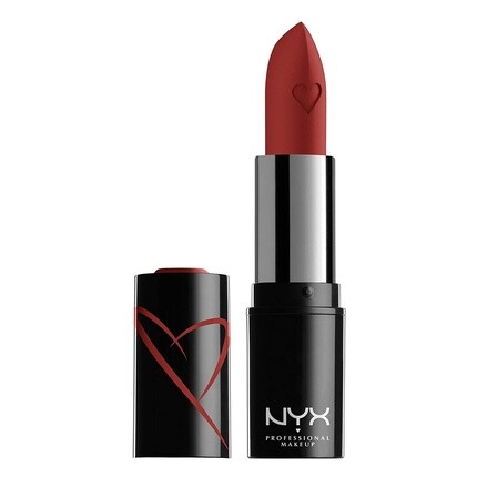 

Сатиновая губная помада Shout Loud, горячая здесь, Nyx