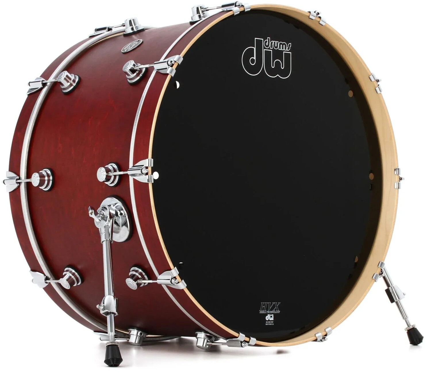 

Бас-барабан серии DW Performance — 14 x 24 дюйма — табачное сатиновое масло