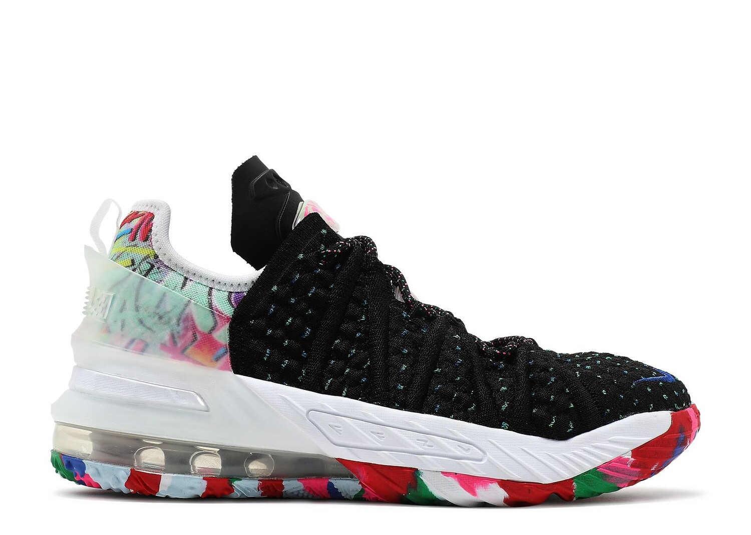 

Кроссовки Nike Lebron 18 Gs 'James Gang', разноцветный