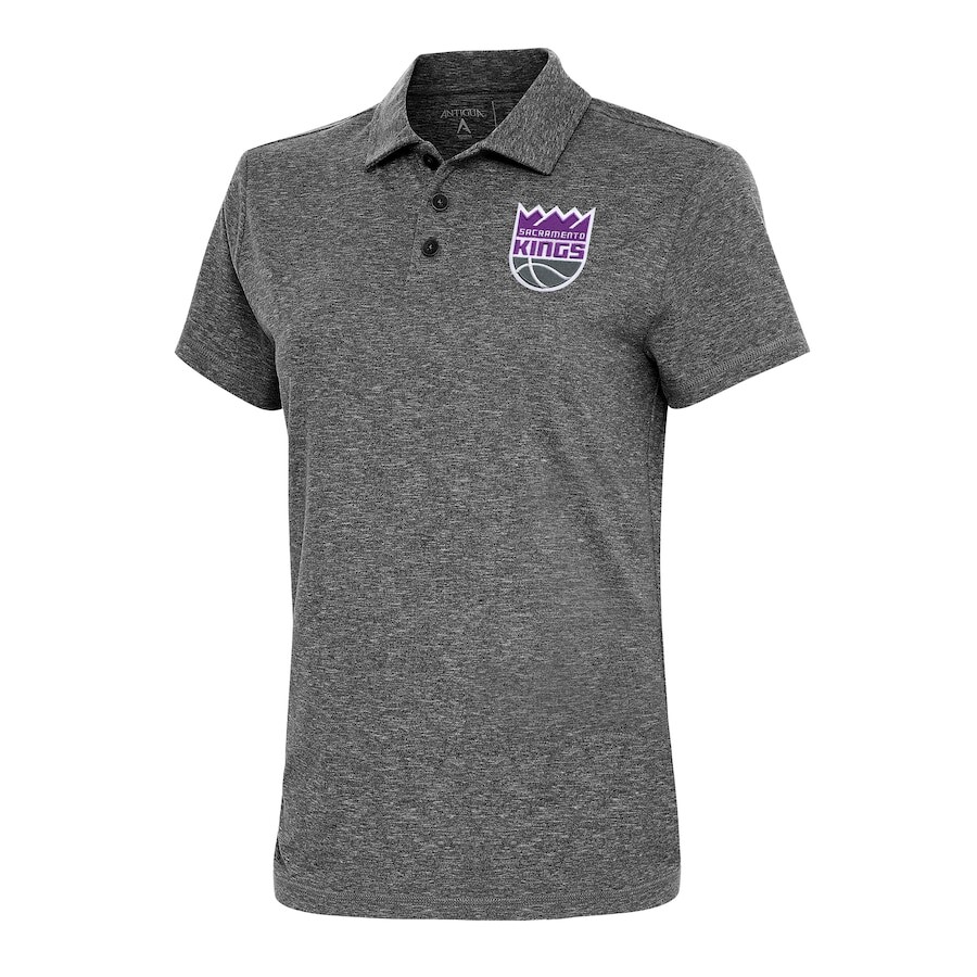

Поло с коротким рукавом Antigua Sacramento Kings, черный