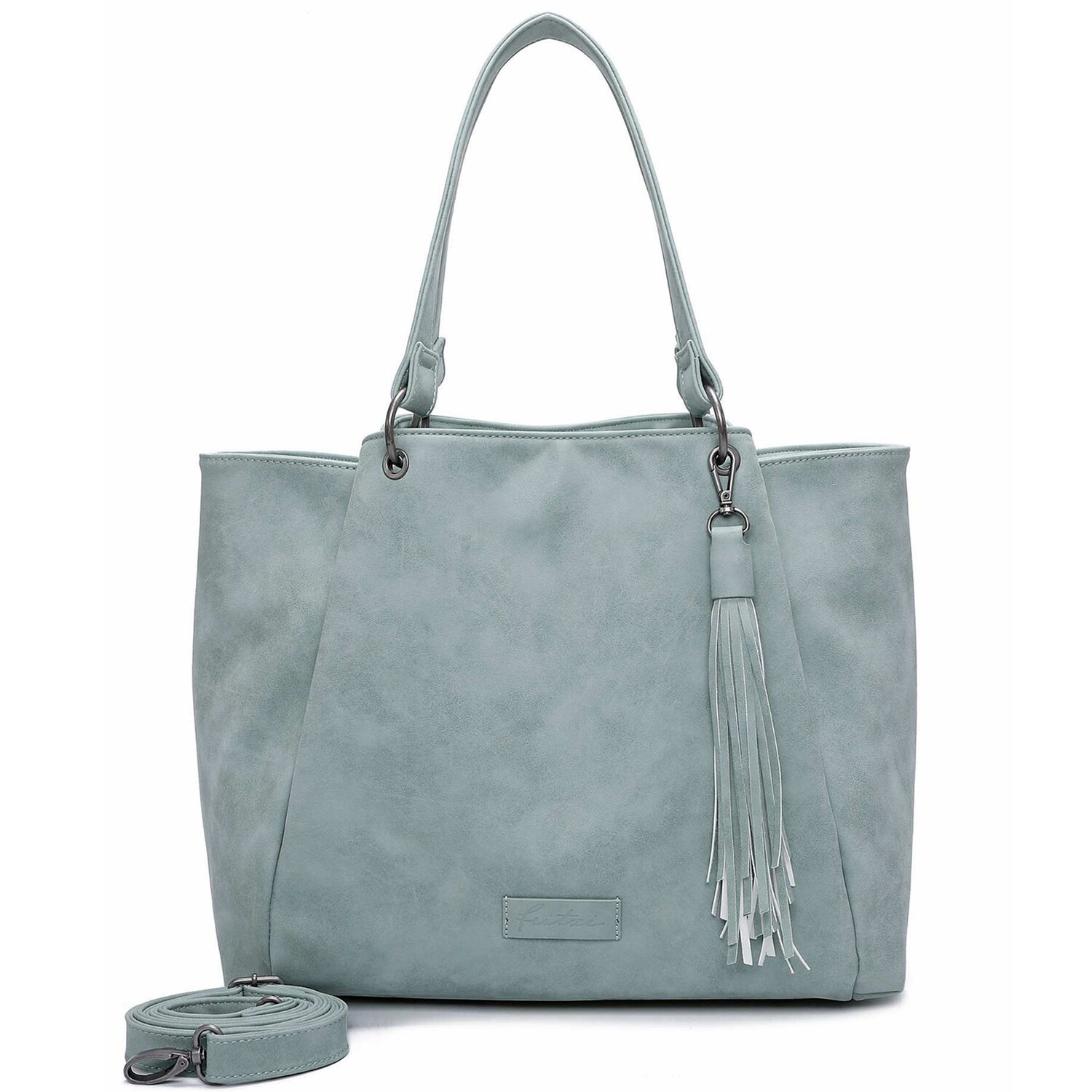 

Сумка шоппер Fritzi aus Preußen Fritzi42 Vintage Tasche 45см, лаймовый