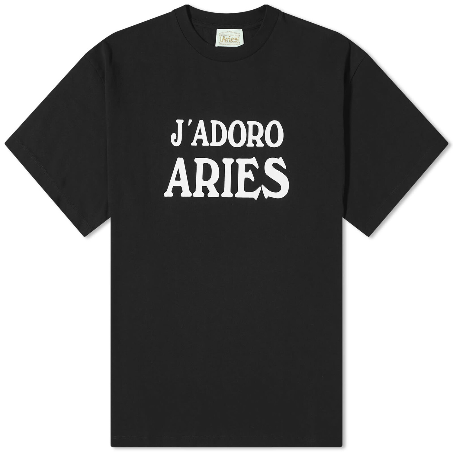 

Футболка Aries J'Adore Aries, черный