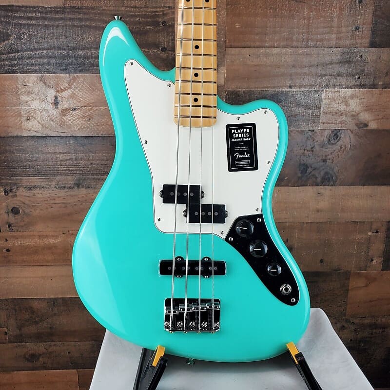 

Басс гитара Fender Player Jaguar Bass Seafoam Green, Free Ship, 788