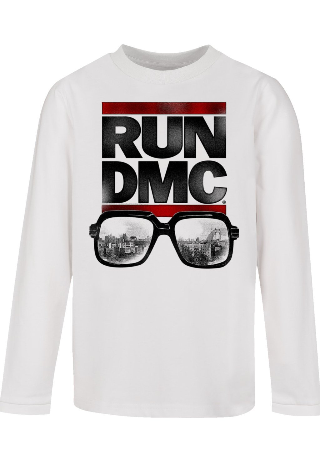 

Рубашка с длинным рукавом RUN DMC HIP-HOP MUSIC BAND NYC F4NT4STIC, цвет weiß