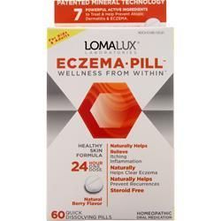 цена Loma Lux Laboratories Таблетки от экземы Натуральная ягода 60 таблеток