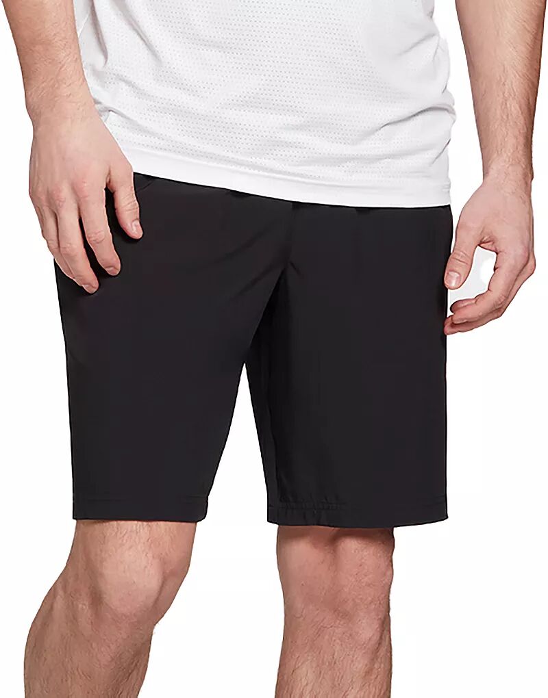 Мужские тканые теннисные шорты Prince Match 9 дюймов, черный