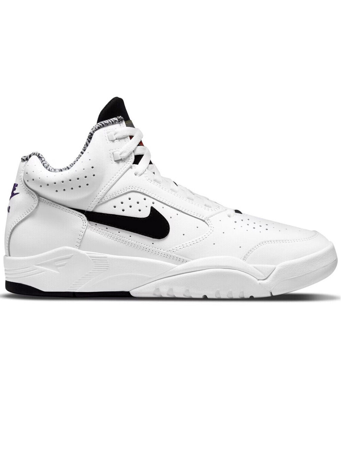 

Мужские кроссовки Nike Air Flight Lite среднего размера, белый/черный