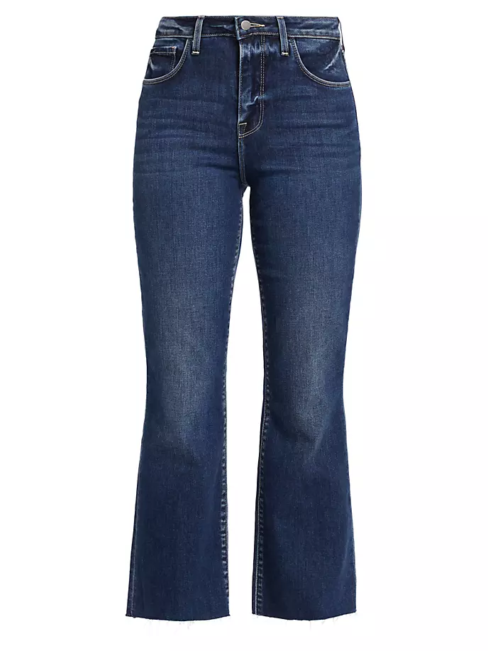 цена Укороченные расклешенные джинсы Kendra L'Agence, цвет magnolia