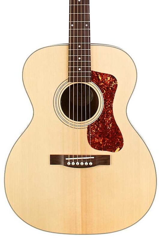

Акустическая гитара Guild OM-240E Westerly Collection Acoustic Guitar, Archback Solid Top - Natural