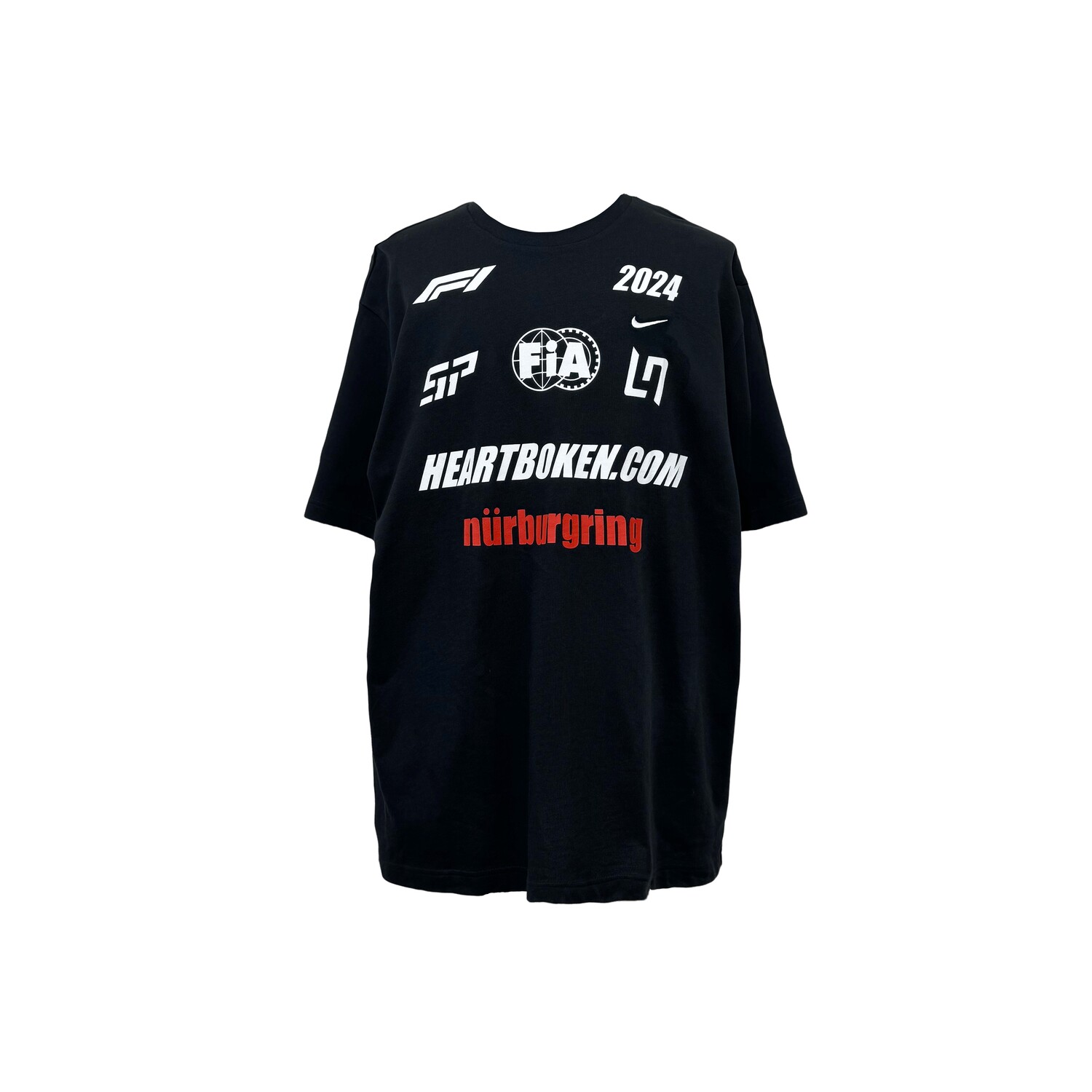 

Футболка унисекс черная Nike, черный
