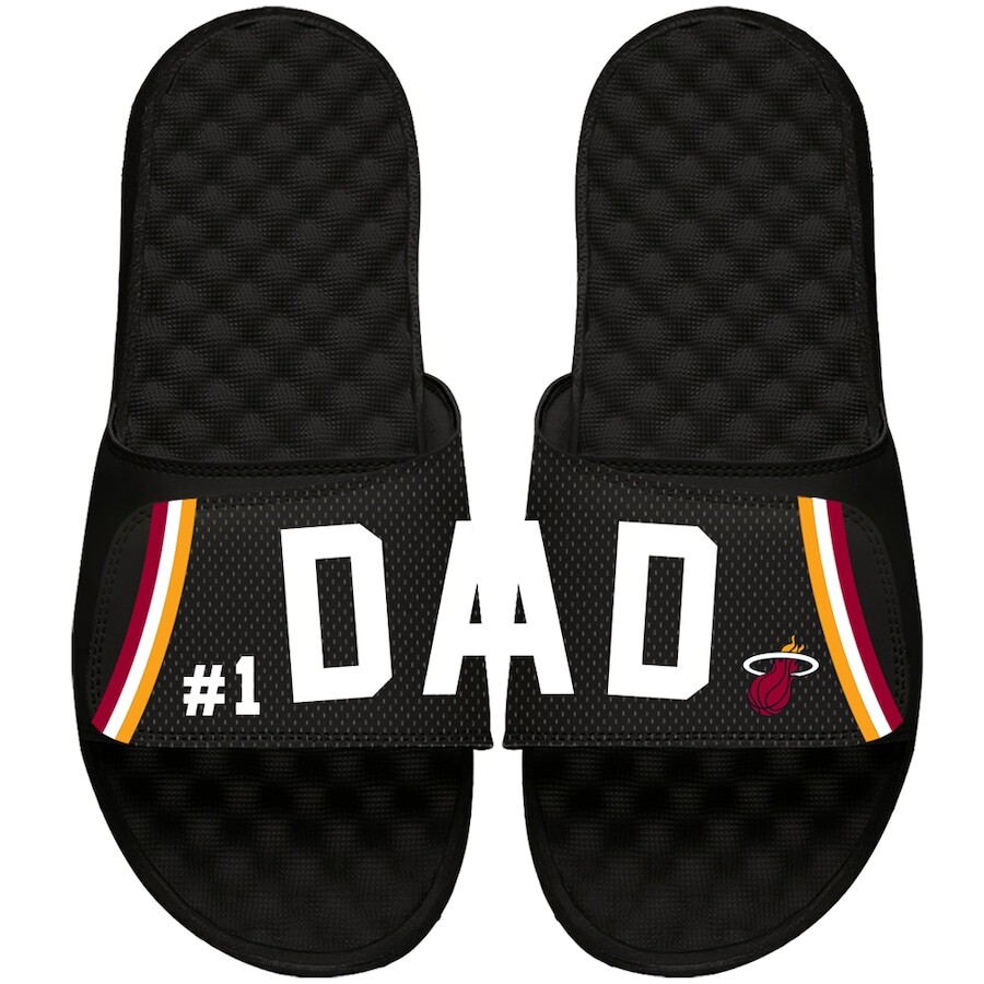 

Шлепанцы ISlide Miami Heat, черный