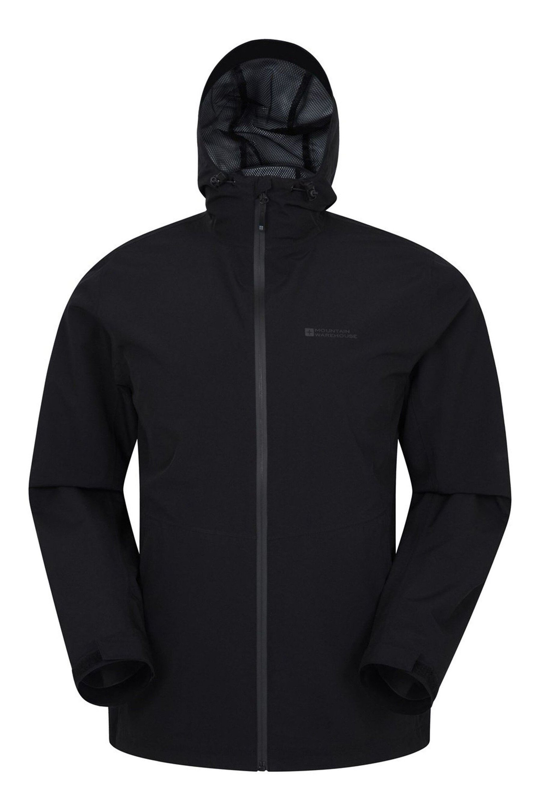 

Легкие непромокаемые мужские горные ботинки Warehouse Outdoor Jacket Mountain Warehouse, черный